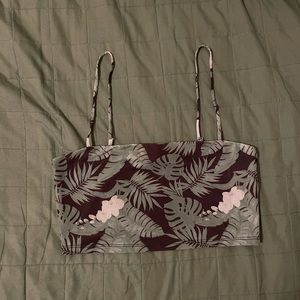 Cropped Monstera Top
